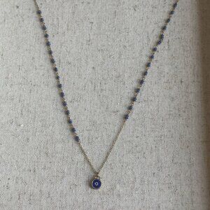 Chan Luu Lapis Evil Eye Gold Necklace